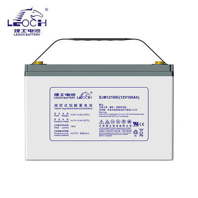 Electric Energy 1.2 Wh 12V100AH Leoch DJM12100 Maintenance Free Lead Acid Gel Battery Chargeable and Durable