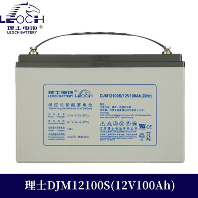 Electric Energy 1.2 Wh 12V100AH Leoch DJM12100 Maintenance Free Lead Acid Gel Battery Chargeable and Durable