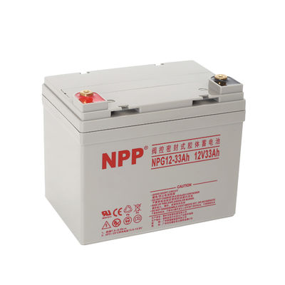 NPP NPG12-33 Deep Cycle Energy Storage Maintenance Free Rechargeable Sealed Lead Acid Gel Battery 12V 55Ah