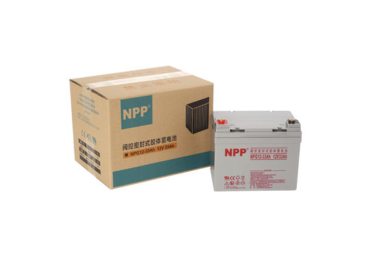 NPP NPG12-33 Deep Cycle Energy Storage Maintenance Free Rechargeable Sealed Lead Acid Gel Battery 12V 55Ah