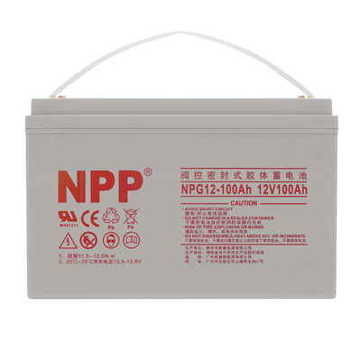 NPP NPG12-100 UPS Power Energy Storage Solar Gel Batteries Lead Acid Batteries 12V 100Ah Gel Battery