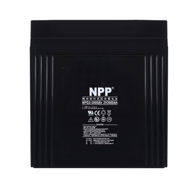 Eco-Friendly NPP NaiPu NPG2-3000 2V Gel Battery 3000Ah for Off-Grid and Solar Power Systems