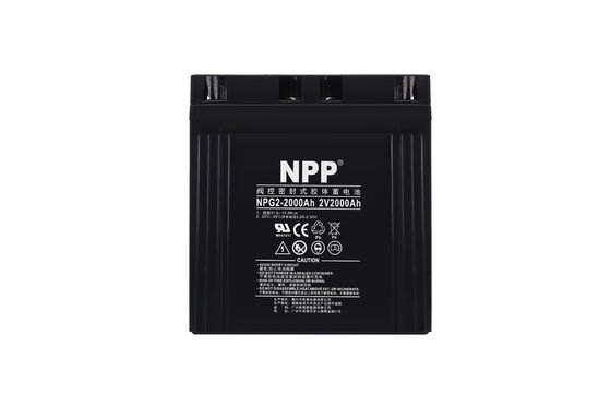 High-Performance NPP NPG2-2000Ah 2V 2000Ah Gel Battery for Backup Power Systems