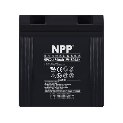 NPP NaiPu Gel Battery NPG2-1500Ah 22V 1500Ah Rechargeable Gel Battery for UPS