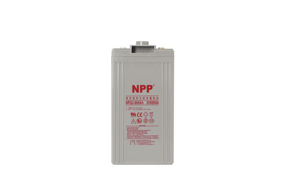 NPP NPG2-800Ah Gel AGM Solar Batteries 2V 800Ah Maintenance Free Lead Acid Gel Batteries UPS