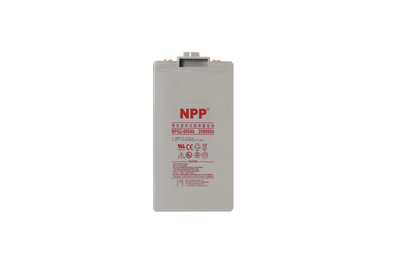 NPP NPG2-600Ah Energy Storage Battery Solar Gel Batter Lead Acid Batteries 2V 600Ah Deep Cycle Gel Battery