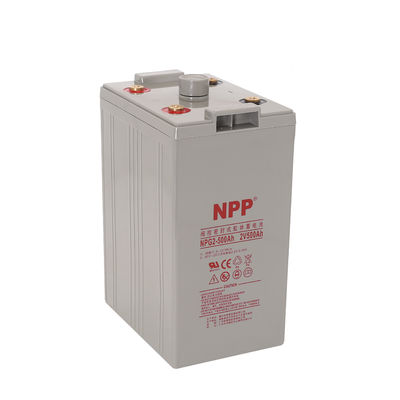 Deep Cycle AGM Sealed Lead Acid Batteries NPG2-500 2V 500Ah Solar Energy Storage GEL Battery