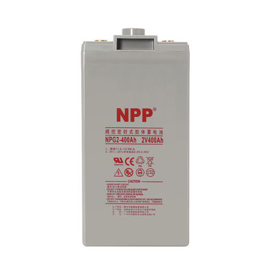High-Quality NPP NPG2-400Ah High Performance Rechargeable Lead-acid Battery 2V 400Ah Gel Battery for Power Backup