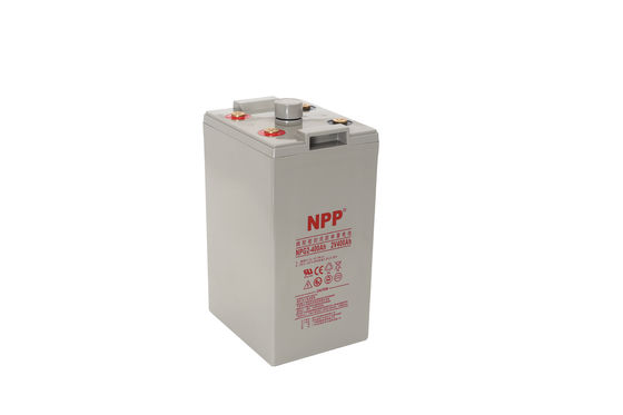 High-Quality NPP NPG2-400Ah High Performance Rechargeable Lead-acid Battery 2V 400Ah Gel Battery for Power Backup