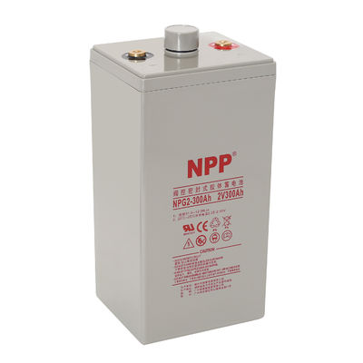 Durable NPP NPG2-300Ah Best Energy Storage Maintenance Free Rechargeable Advanced 2V 300Ah Lead-acid Battery Gel Battery