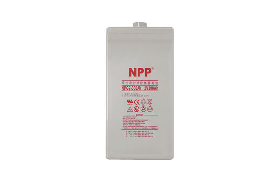 Durable NPP NPG2-300Ah Best Energy Storage Maintenance Free Rechargeable Advanced 2V 300Ah Lead-acid Battery Gel Battery