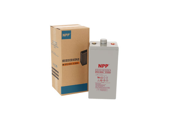 Durable NPP NPG2-300Ah Best Energy Storage Maintenance Free Rechargeable Advanced 2V 300Ah Lead-acid Battery Gel Battery
