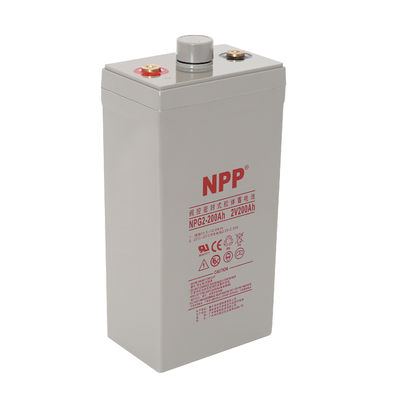 NPP NPG2-200 High-Performance Lead-acid Battery 2V 200Ah Gel Battery for Reliable Power