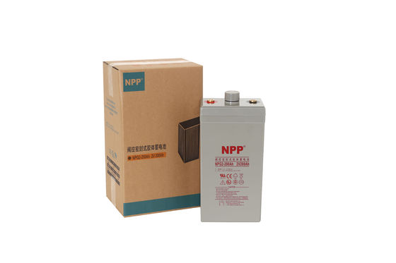 NPP NPG2-200 High-Performance Lead-acid Battery 2V 200Ah Gel Battery for Reliable Power