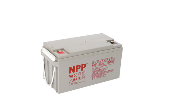 NPP NPG12-65Ah Rechargeable AGM Heavy Duty Deep Cycle NPP Gel VRLA Battery for Off Grid Solar System Golf Cart Non Spill able