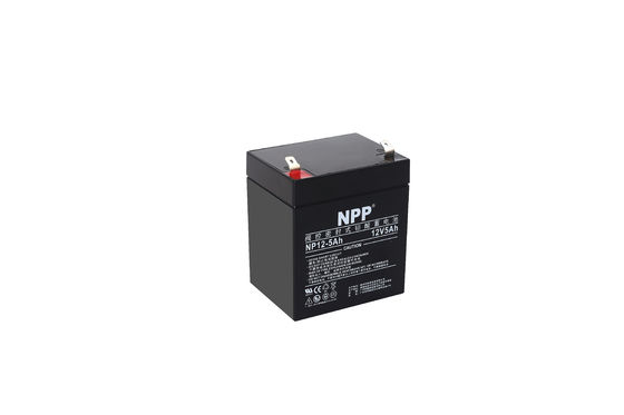12V5AH Compact Lead-Acid Battery Lightweight Power Solution for Security Systems & Medical Devices