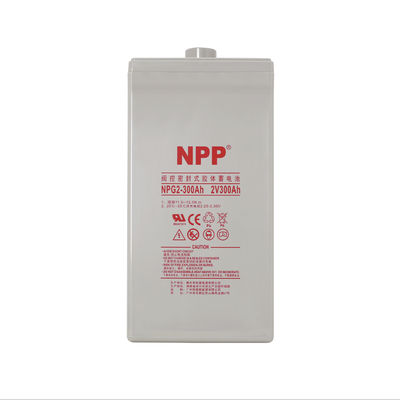 Durable NPP NPG2-300Ah Best Energy Storage Maintenance Free Rechargeable Advanced 2V 300Ah Lead-acid Battery Gel Battery