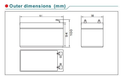 Industrial Grade Lead Acid Battery  Heavy Duty Power for Forklifts, Mining Equipment & Robotics