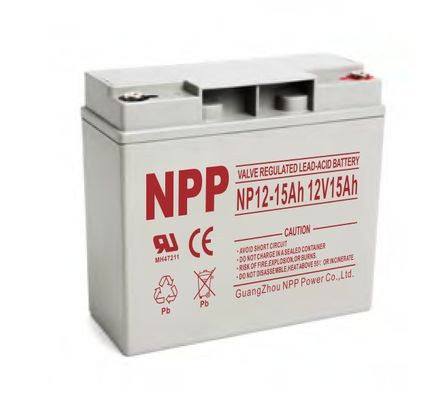 Sealed Lead-Acid Battery Maintenance-Free Design for Security Systems & Emergency Lighting