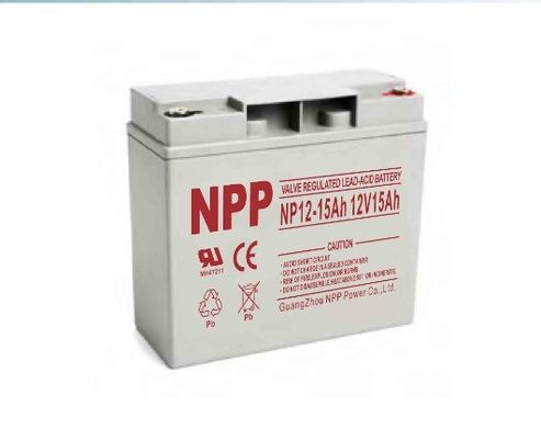 Sealed Lead-Acid Battery Maintenance-Free Design for Security Systems & Emergency Lighting