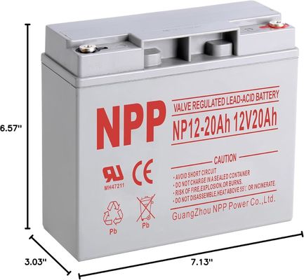 High-Efficiency AGM Lead-Acid Battery Vibration-Resistant for EVs, Boats & Harsh Environments