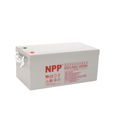 NPP NPG12-250Ah Rechargeable Gel Battery Deep Cycle 12V 250Ah Gel Battery