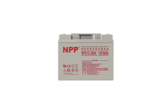 Deep Cycle 12V 38Ah Rechargeable Batteries Solar Ebike Dry Charged Sealed AGM GEL Lead Acid Battery Ups for Motorcycle