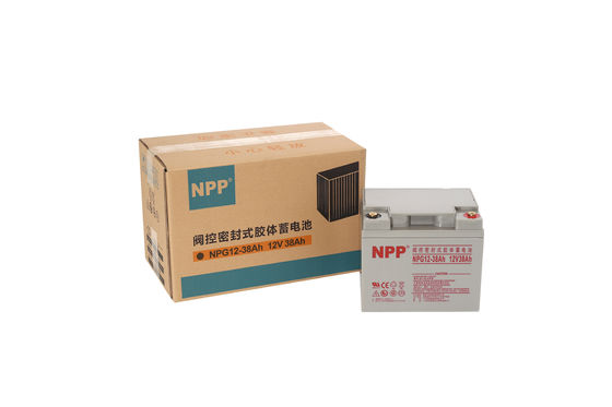 Deep Cycle 12V 38Ah Rechargeable Batteries Solar Ebike Dry Charged Sealed AGM GEL Lead Acid Battery Ups for Motorcycle