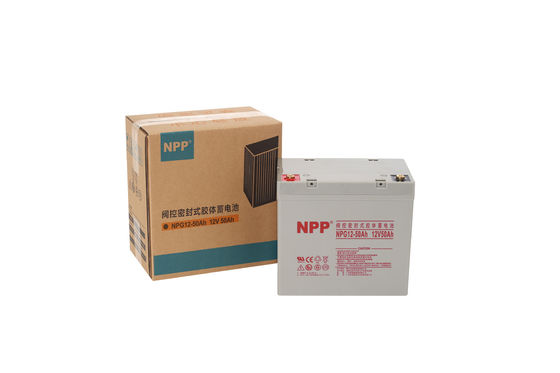 High Quality Lead Acid Rechargeable Batteries Solar Ebike Deep Cycle 12V 50AH Lead Acid Battery 4 PCS for Electric Bike Use