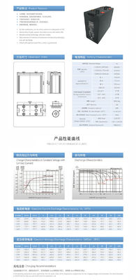 High Quality 2v 800ah Batteries Lead Acid Battery Vrla Bateria for Wind System Solar Storage