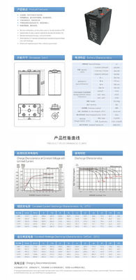 VRLA Battery Type 2V 600Ah Solar Panel Acid Lead Storage Deep Cycle Rechargeable Acid Battery Pack