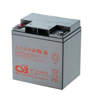 CSB HRL12110W 12V 110W High Rate Long Life Battery Rechargeable Lead-Acid Battery