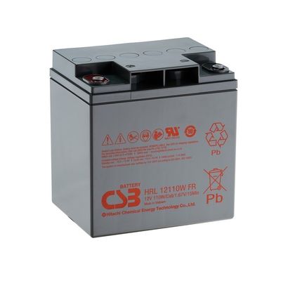 CSB HRL12110W 12V 110W High Rate Long Life Battery Rechargeable Lead-Acid Battery