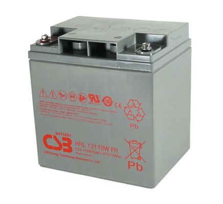 CSB HRL12110W 12V 110W High Rate Long Life Battery Rechargeable Lead-Acid Battery