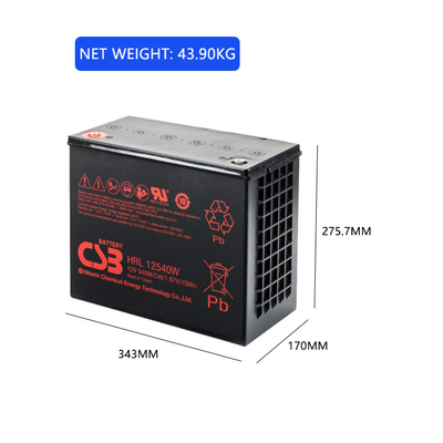 CSB HRL12540W 12V 540W VRLA Battery for UPS Data Center