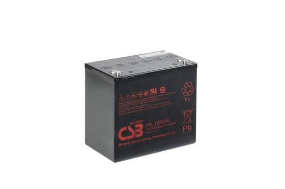 CSB HRL12200W 12V 200W High Rate Long Life UPS VRLA Battery