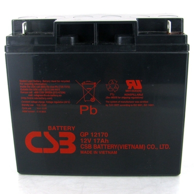 CSB Battery GP12170 12V 17Ah Energy Storage Maintenance Free Rechargeable VRLA 12V 17Ah CSB Battery