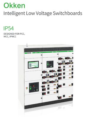 Customized Intelligent Low Voltage Distribution Cabinet with 7300A Busbar and IP54 Protection for Data Centers