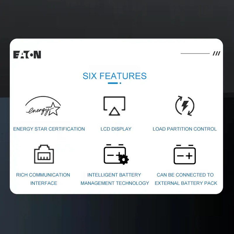 Eaton 9PX Lithium UPS 1000W online ups RT 2U UPS with built-in Lithium ...