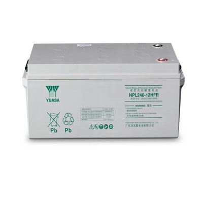 YUASA NPL240-12 12V 240Ah Rechargeable Gel Lead-acid Battery for Electric Power UPS