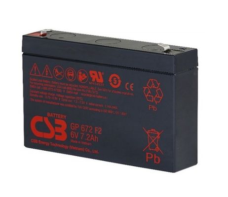 Solar Storage Batteries Gel 6v 7.2ah Lead Acid Battery Inverter UPS Battery