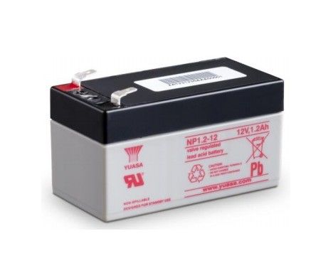 YUASA Energy Storage Battery NP1.2-12/12V1.2AH Fire Protection Host DC Screen UPS Maintenance Free