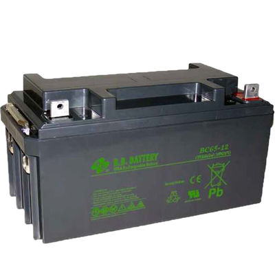 Deep Cycle BB Battery 12V 65Ah BC65-12 High Rate Discharge Lead-acid Battery