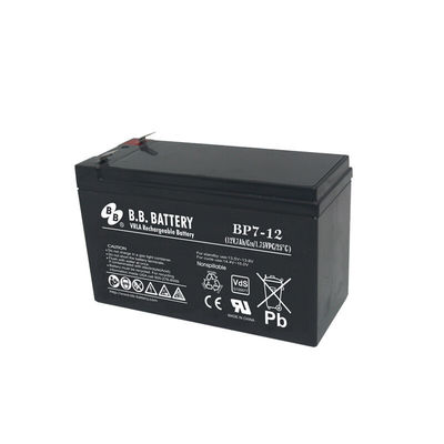 Maintenance Free Seal Lead Acid VRLA UPS Agm 12V 7ah Batterie Battery Rechargeable for Emergency Lighting System