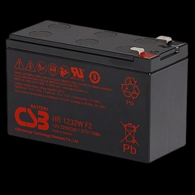 CSB Battery HR1232W 12V 32W Rechargeable Maintenance-Free Lead Acid AGM Battery
