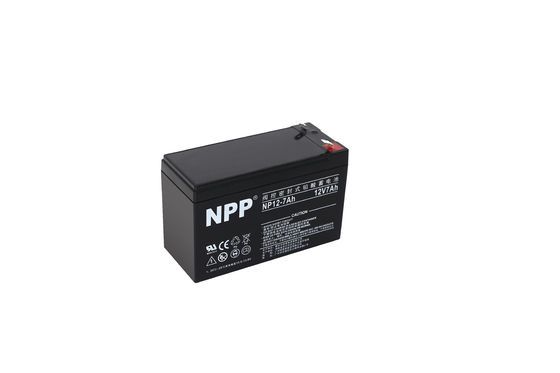 NPP NP12-7Ah Rechargeable Sealed Lead Acid 12V 7Ah Battery