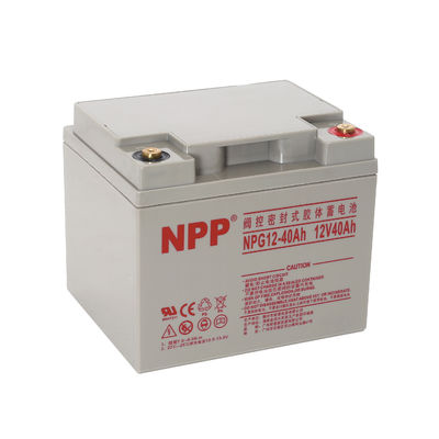 NPP NPG12-40Ah Best Energy Storage Maintenance Free Rechargeable Sealed Lead Acid 12V 40Ah Battery