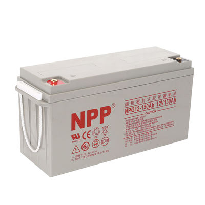 NPP NPG12-150Ah Best Energy Storage Maintenance Free Rechargeable Sealed Lead Acid 12V 150Ah Gel Battery