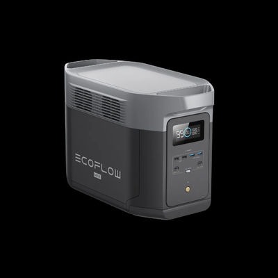 Ecoflow Solar Power Generator with 2048wh Delta 2 Max Extra Battery China Factory Price 2400W Outpit Portable Power Supply Station
