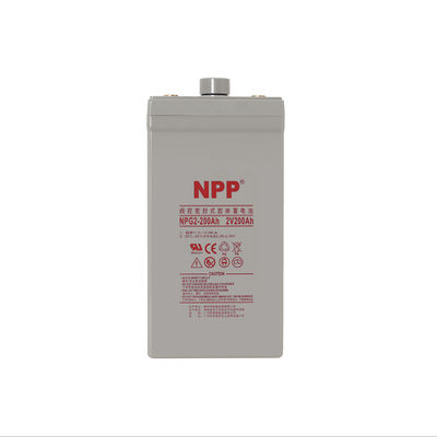 NPP NPG2-200 High-Performance Lead-acid Battery 2V 200Ah Gel Battery for Reliable Power